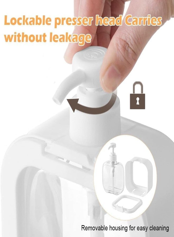 Leawall 300ml handwash dispenser bottle - Liquid Soap, Dish Soap, and Shampoo Dispenser for Kitchen Sink, Bathroom- Refillable soap dispenser for wash basin, Kitchen accessories items for home(3 Pcs) - Image 4
